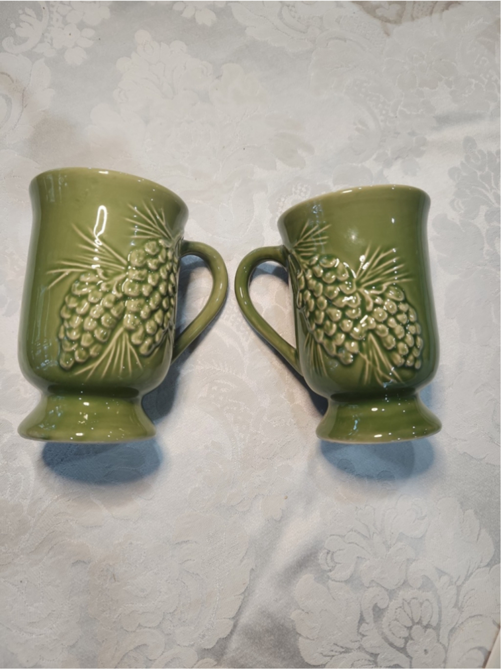 INARCO MCM RETRO WOODLAND PINE MUGS